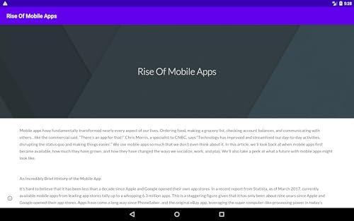 Our Review of 'Rise Of Mobile Apps': Updated Insights for Users